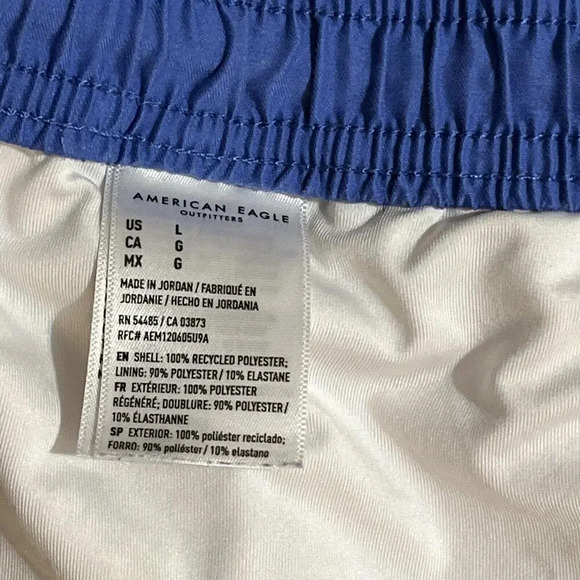 American Eagle DrawString Lined Pocket Elastic Waist Flamingo Athletic Lounge Lg - Picture 11 of 15